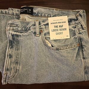 Abercrombie Loose Denim Short